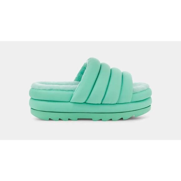 UGG Maxi Slide in Pale Emerald Womens Size 8 - Picture 3 of 11